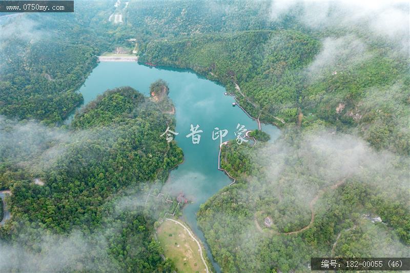 圭峰山_航拍,圭峰山,自然景观