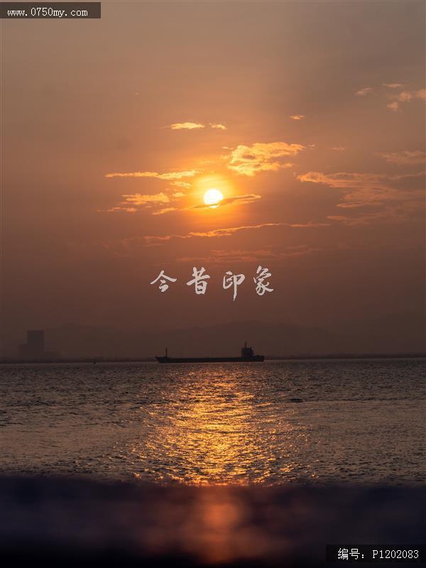 银湖湾日出_旅拍,银湖湾