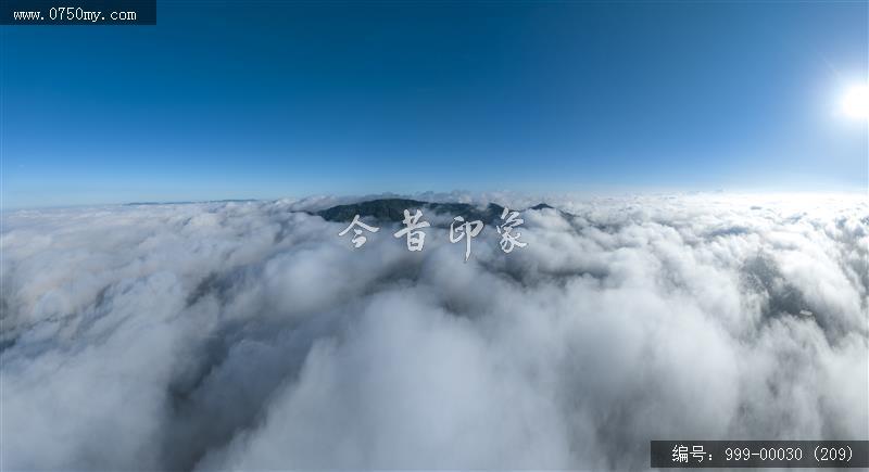 航拍圭峰山_航拍,旅游景点,自然景观