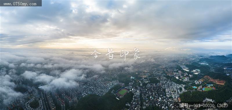 会城全景_航拍,全景图,城市景色