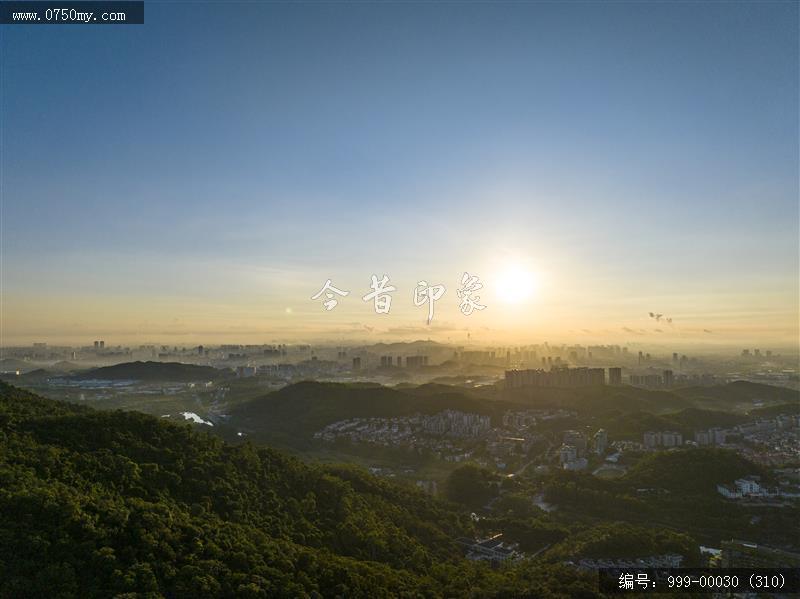 航拍会城城区_航拍,城市景色