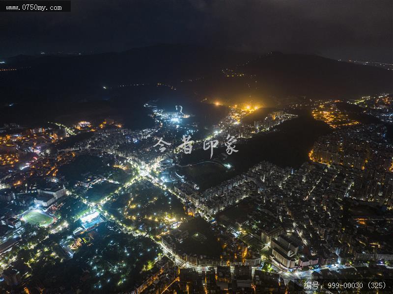 航拍会城城区_航拍,城市景色