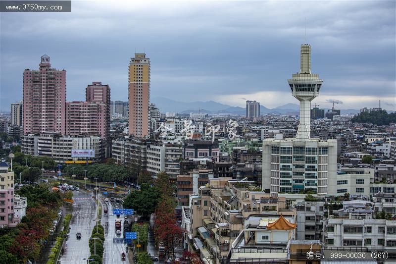 航拍会城城区_航拍,城市景色