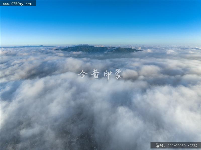 航拍圭峰山_航拍,旅游景点,自然景观