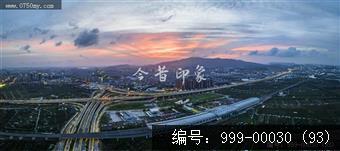 航拍东甲立交