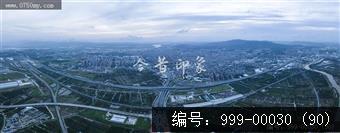 航拍东甲立交