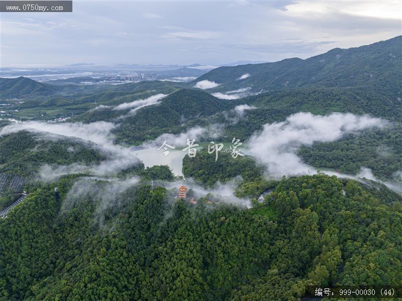 航拍碧霞楼_航拍,旅游景点