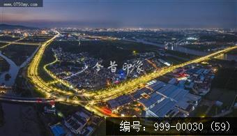 航拍茶坑村