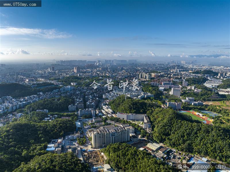 航拍会城城区_航拍,城市景色