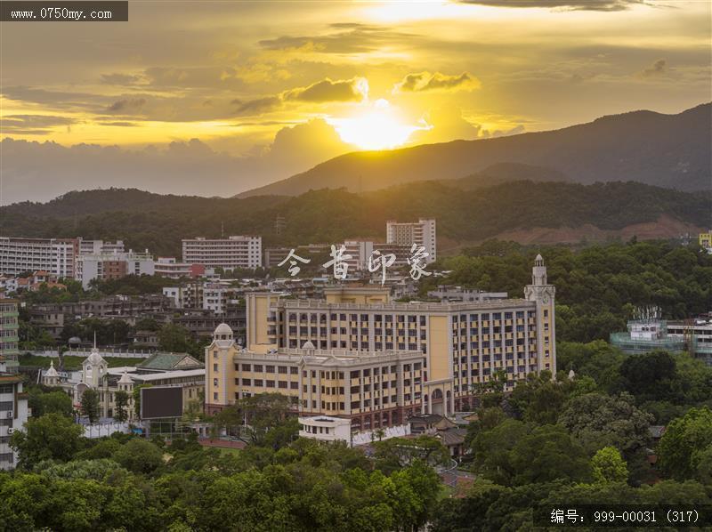 平山小学_学校,航拍