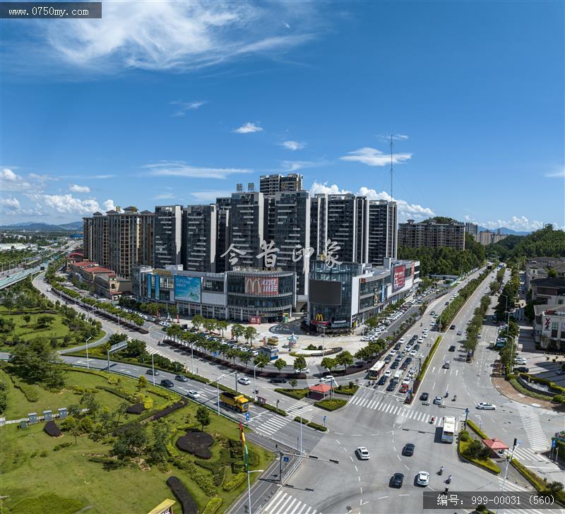 新熙花园_城市景色,航拍