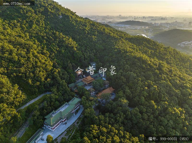 玉台寺_航拍,旅游景点