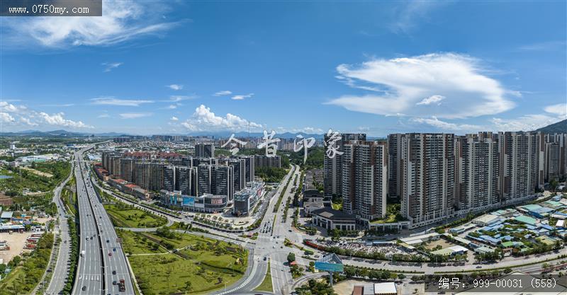 新熙花园_城市景色,航拍