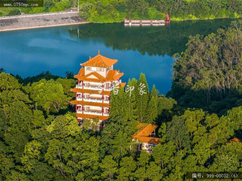 碧霞楼_航拍,景点,圭峰山