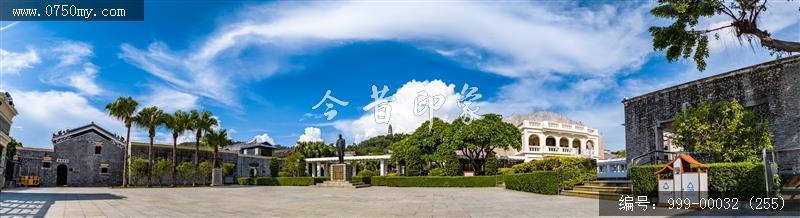 梁启超故居_航拍,景点