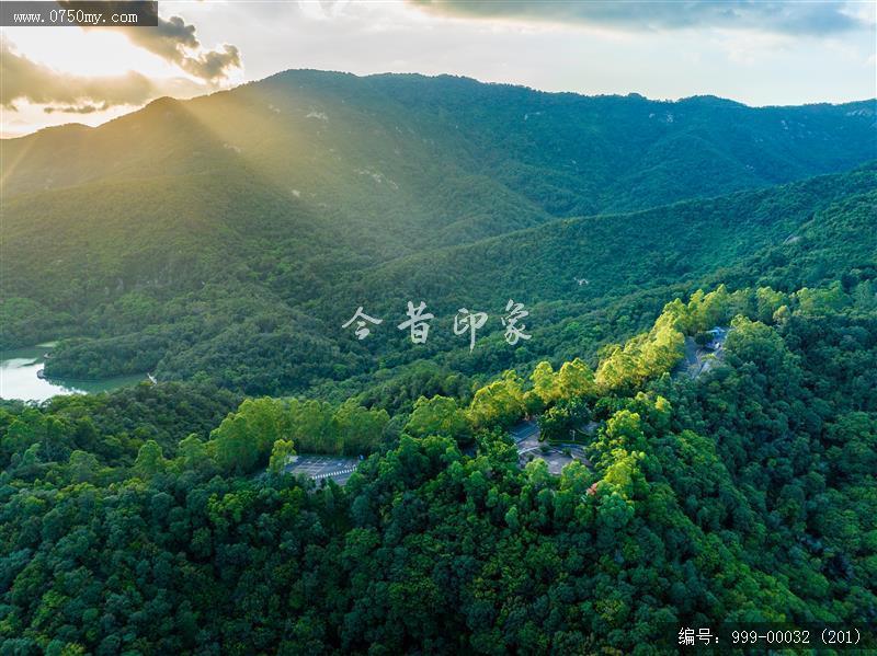 圭峰山_航拍,旅游景点,自然景观