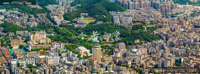 会城大景_航拍,城市景色