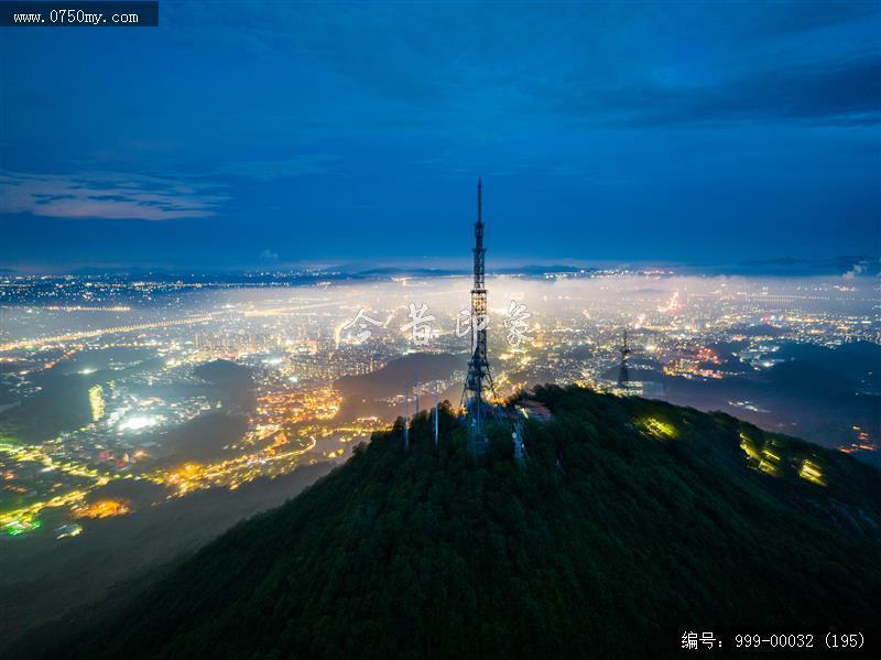 圭峰山_航拍,旅游景点,自然景观