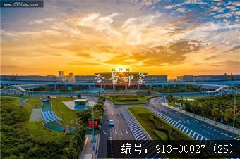 江门站日出