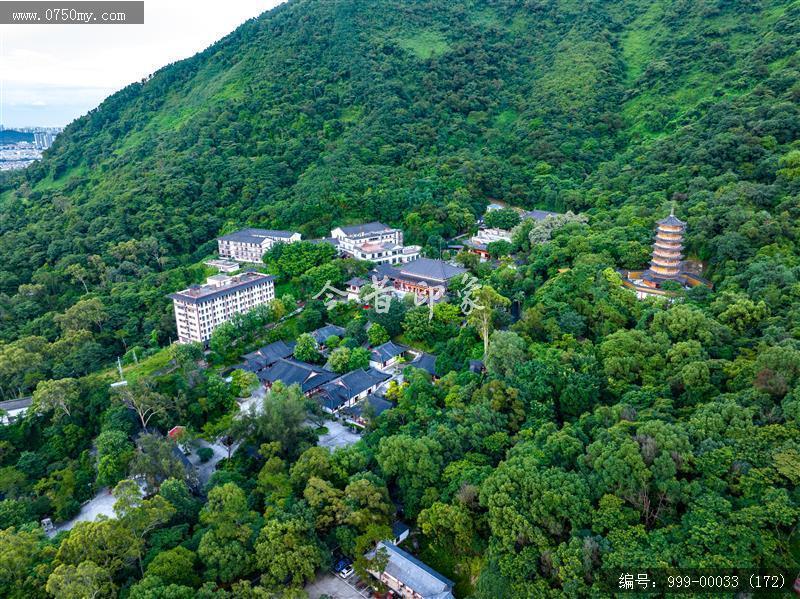 观音寺_航拍,旅游景点