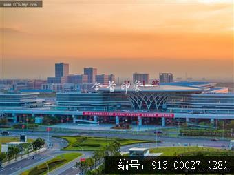 江门站日出