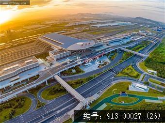 江门站日出