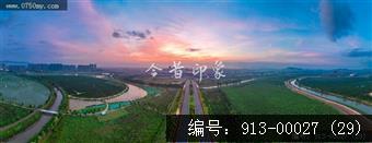 江门站日出