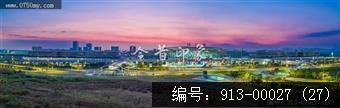 江门站日出