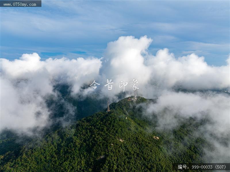 圭峰山_航拍,圭峰山,旅游景点