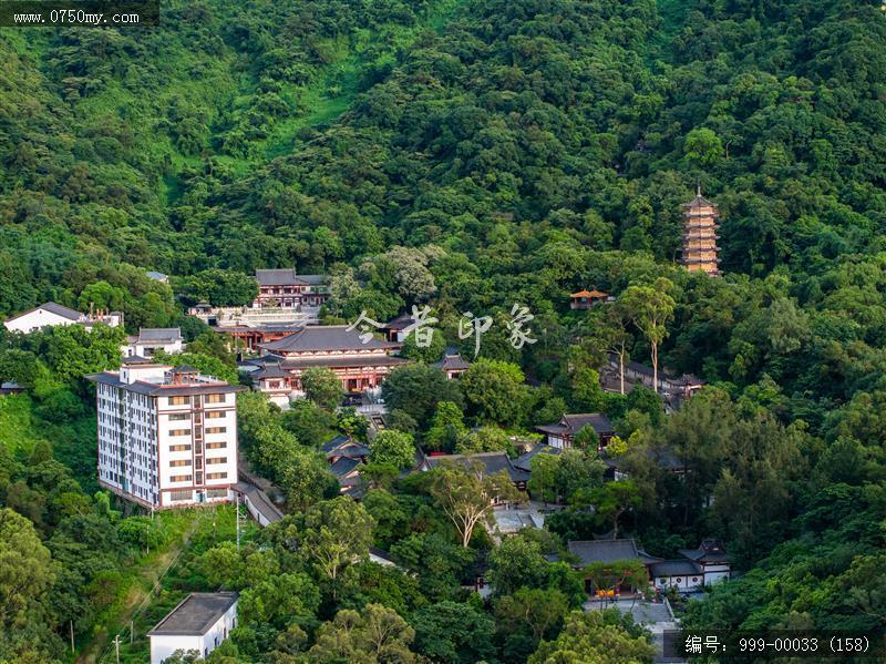 观音寺_航拍,旅游景点