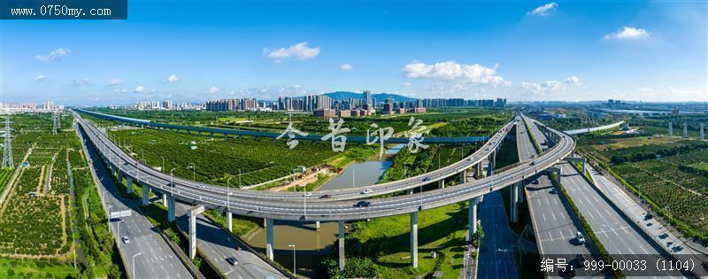 桥梁公路_航拍,交通水利