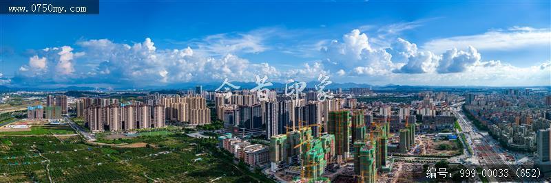 会城全景_航拍,城市景色