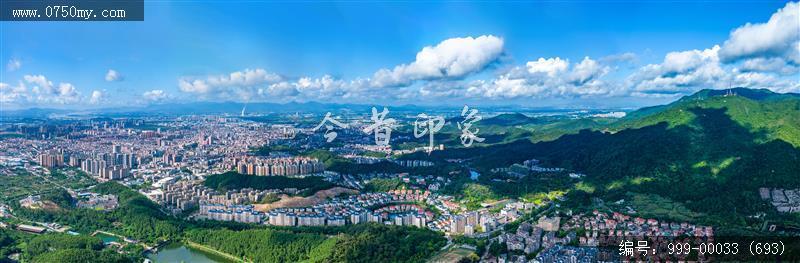 会城全景_航拍,城市景色