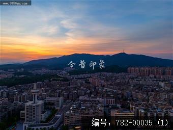 城市日出
