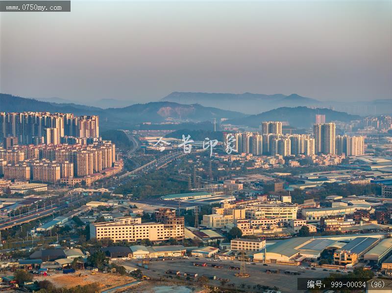 会城城区_航拍,城市景色