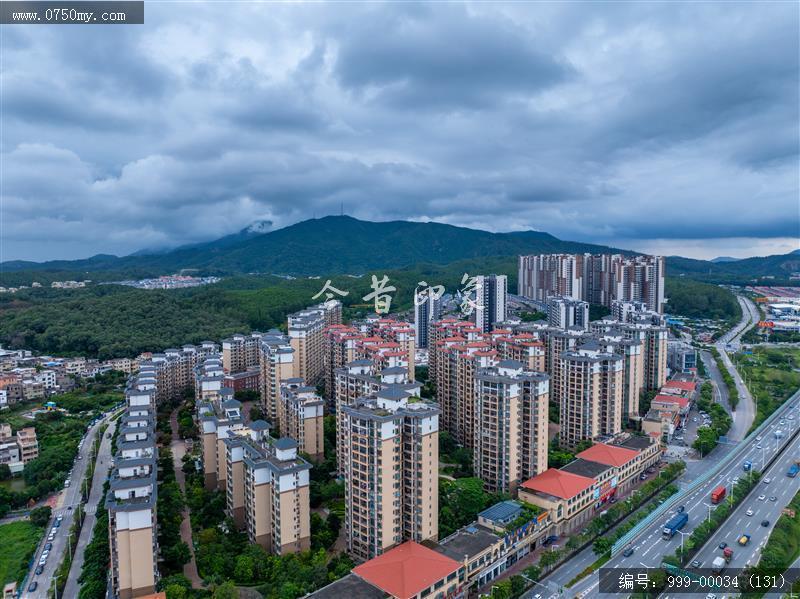 会城城区_航拍,城市景色