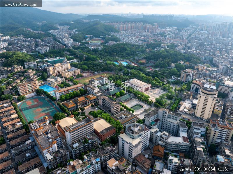 会城城区_航拍,城市景色