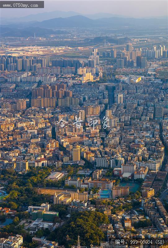 会城全景_航拍,城市景色