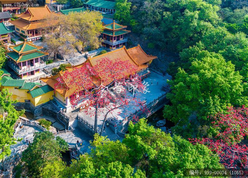 玉台寺_航拍,圭峰山,玉台寺