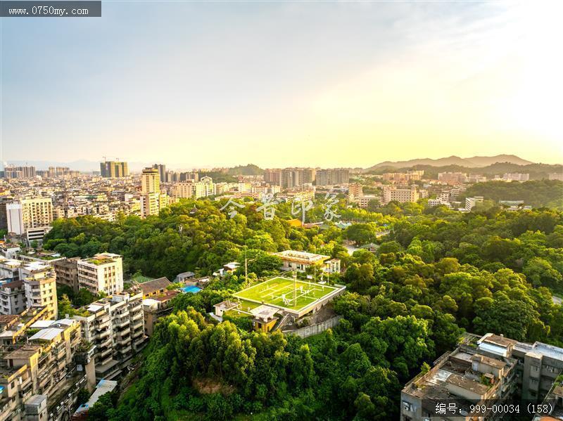 会城城区_航拍,城市景色