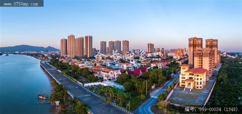 潭江_航拍,交通水利