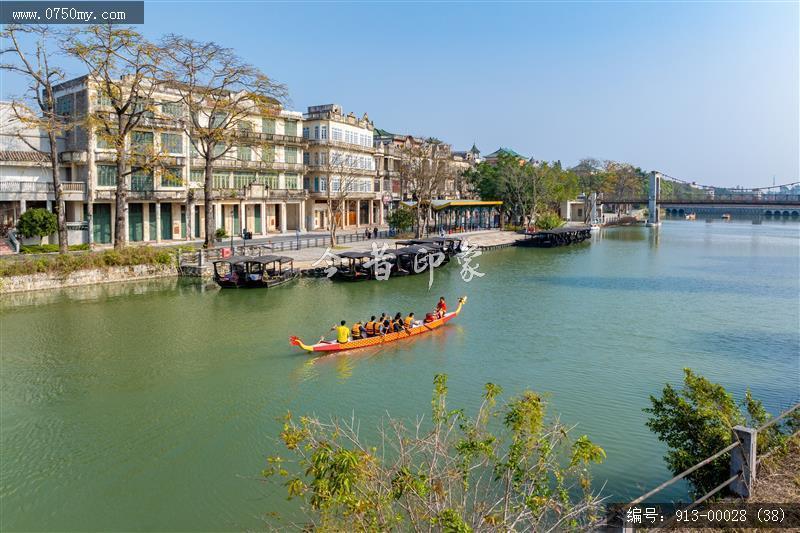 开平赤坎华侨城_航拍,旅游民俗